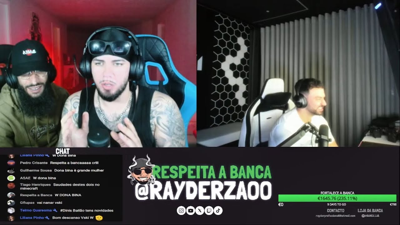 RAYDER E KAPPA JOTTA FALAM COM TIAGOVSKI | LUSOCLIPS