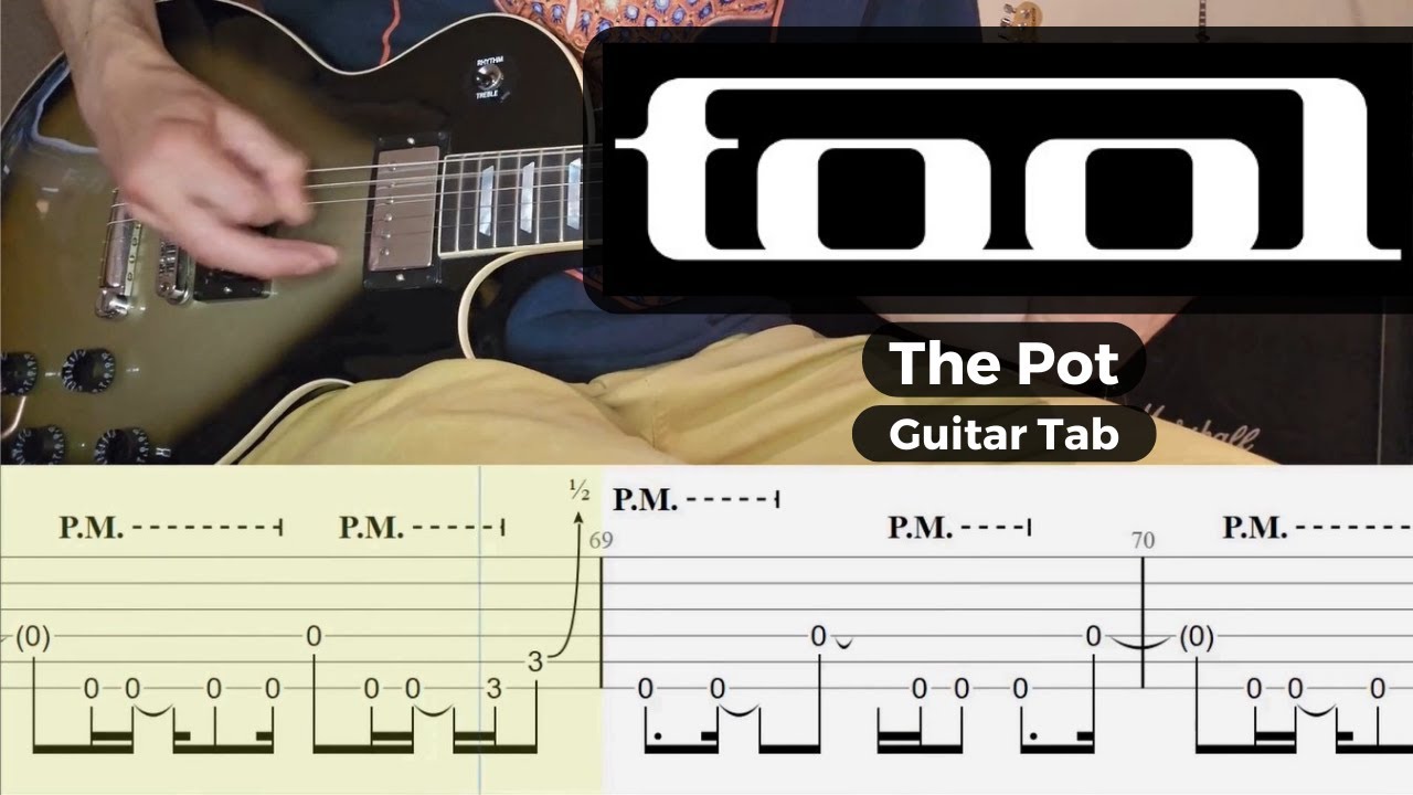 TOOL - The Pot - Guitar Cover with Guitar Tabs