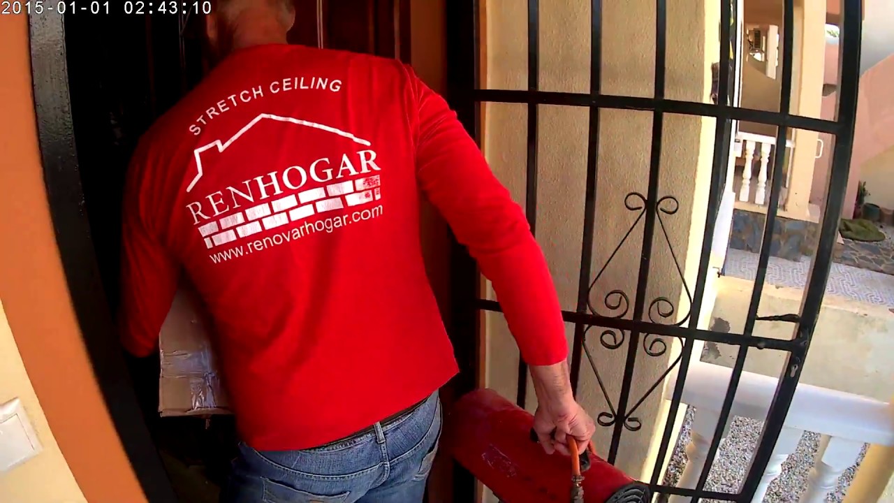 MT instalación de Techo Tensado