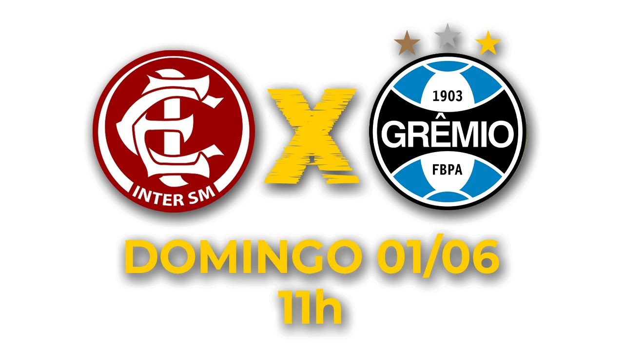 Inter-SM x Grêmio | Campeonato Gaúcho Sub-17 | Domingo 01/06