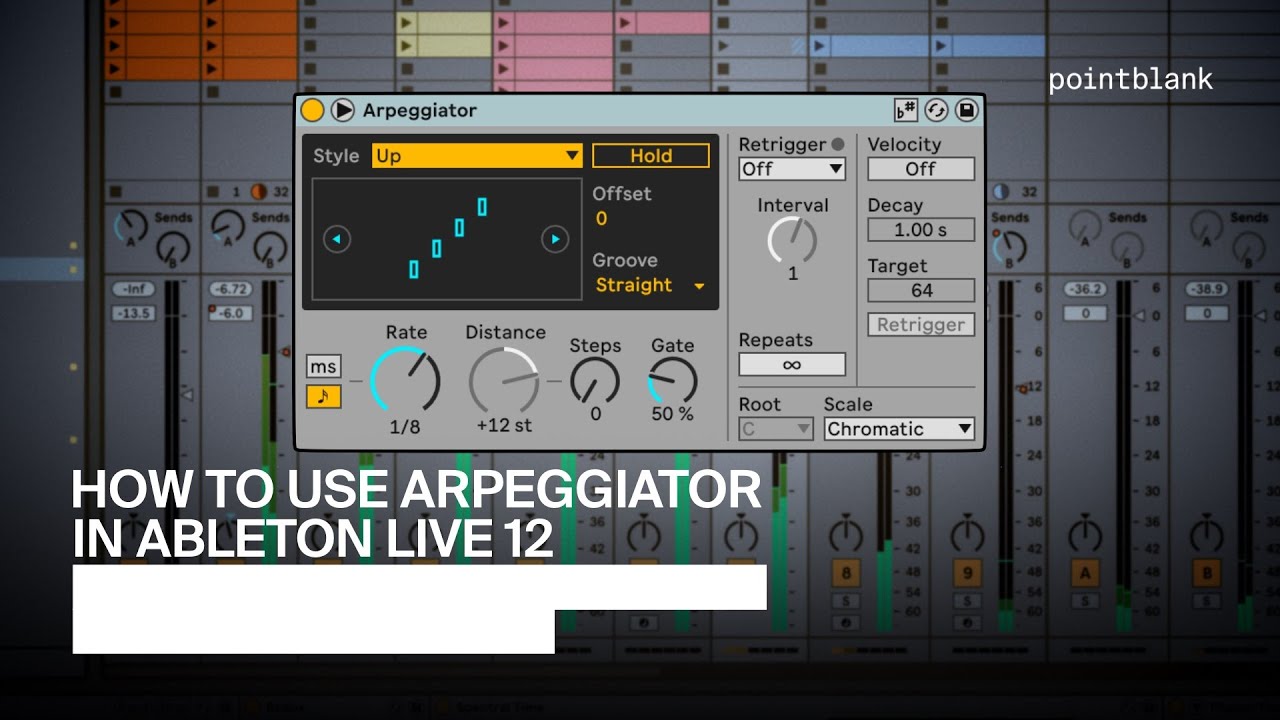 Using the Arpeggiator Effect to Enhance Your Chords in Ableton Live 12 - Free Tutorial