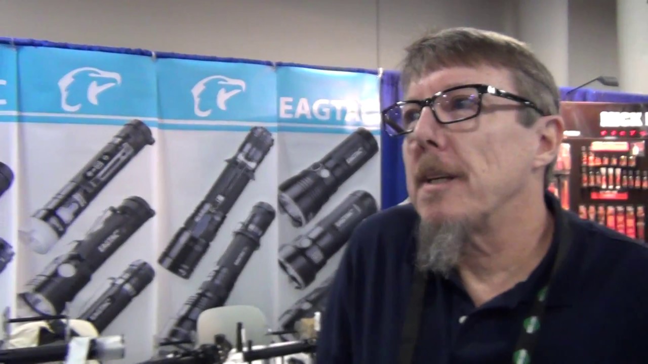 SHOT 2017 - Eagtac NEW & PROTOTYPE smaller flashlights 2017