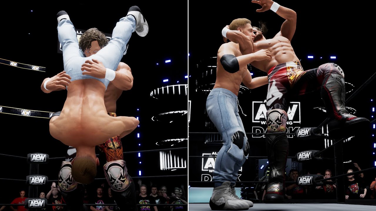 20 WWE Finishers In AEW Fight Forever