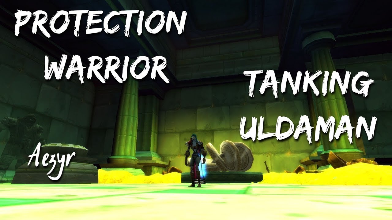 WoW: Classic | Tanking Uldaman as Prot Warrior [ULDA] FULL CLEAR| Aezyr