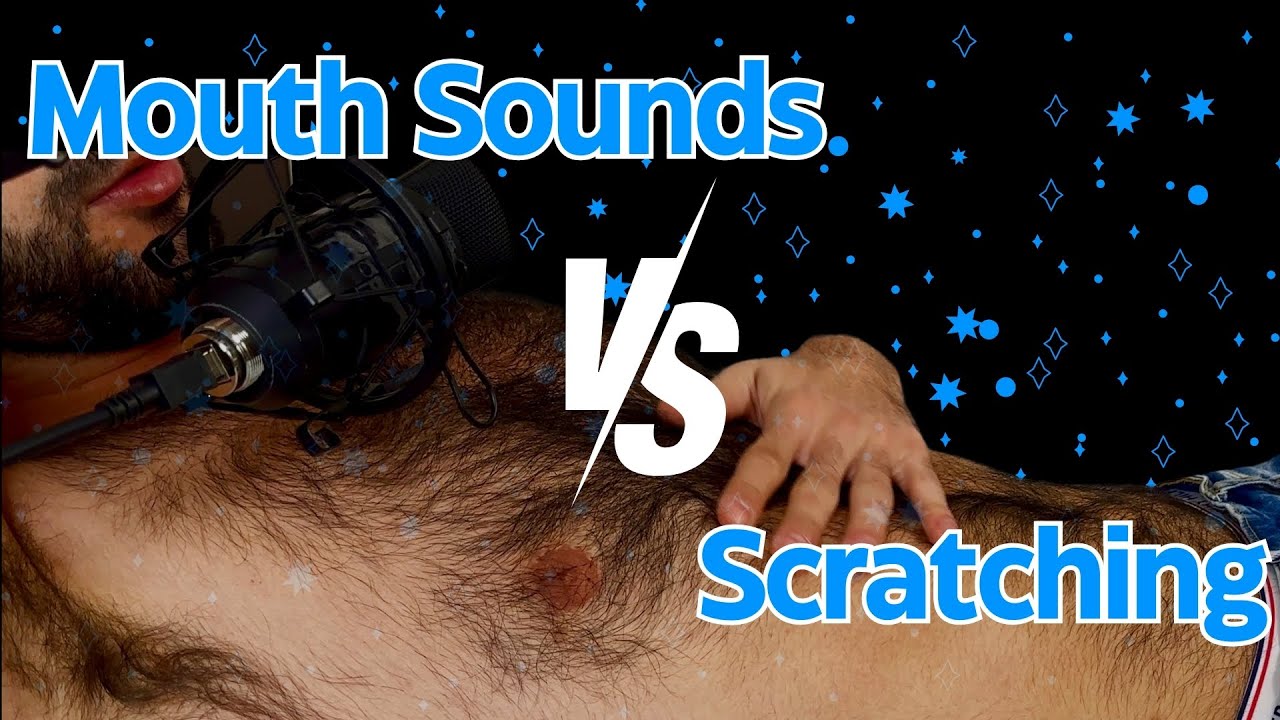 Relaxing Sleep with Chest & Mouth Sounds ASMR Male