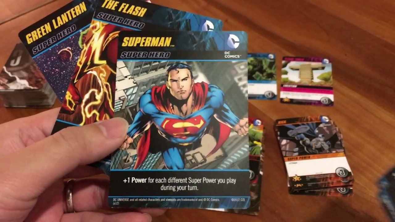 Board Game Reviews Ep #15: DC COMICS DECK-BUILDING GAME