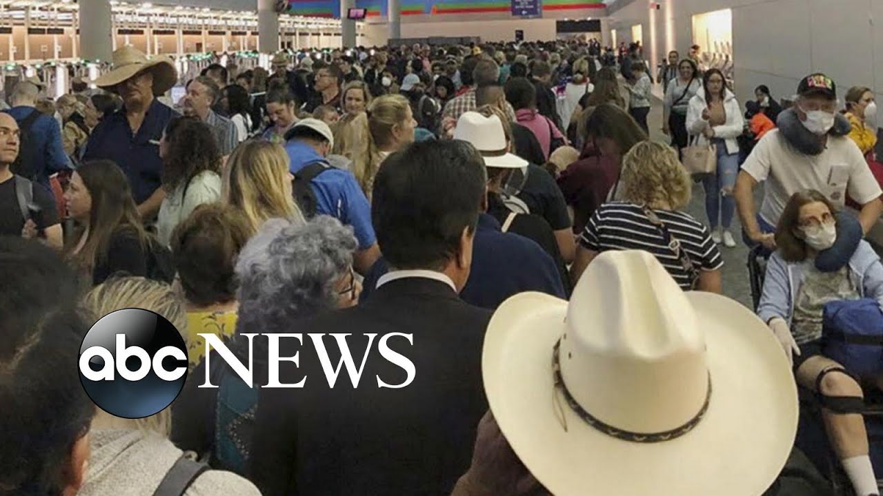 Chaos in American airports