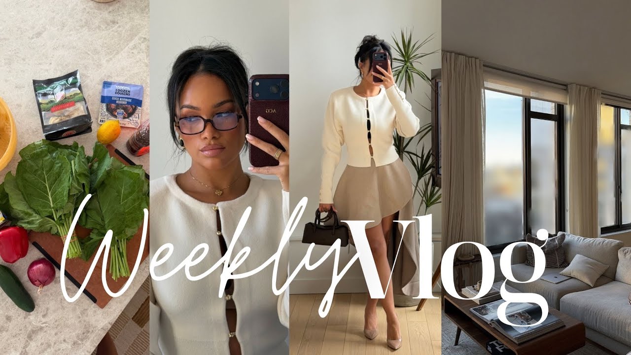 weekly vlog | vulnerable moment + philly trip+ sample sale + curtain reveal &more! allyiahsface vlog
