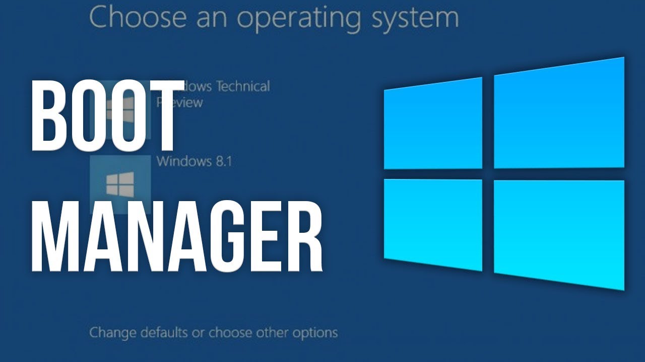 Менеджер загрузки Windows 10