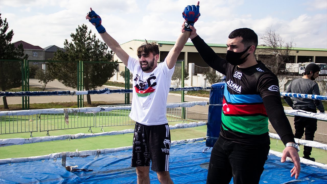 56.7 kg Fuad Sultanov (Shehid Rafet Gulamov FC) - Ismayil Hagverdizade (Agstafa) AFC Contender-5
