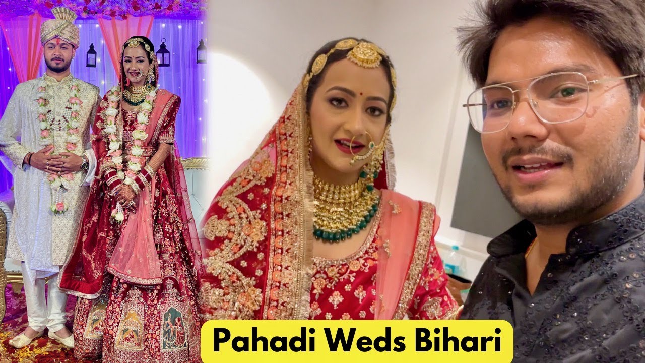 बिहारी लड़का ले गया पहाड़ी ब्योली 😍 2 States Love Story | Pahadi Wedding | Suyash Aswal