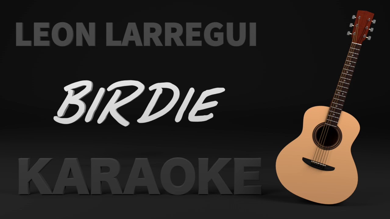 León Larregui - Birdie (Karaoke) + Acordes
