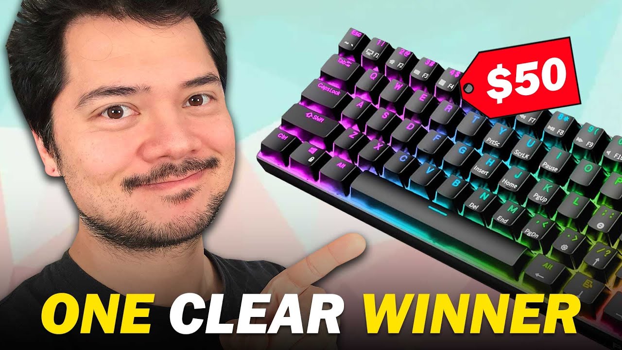 Finding the best 60% keyboard under $50