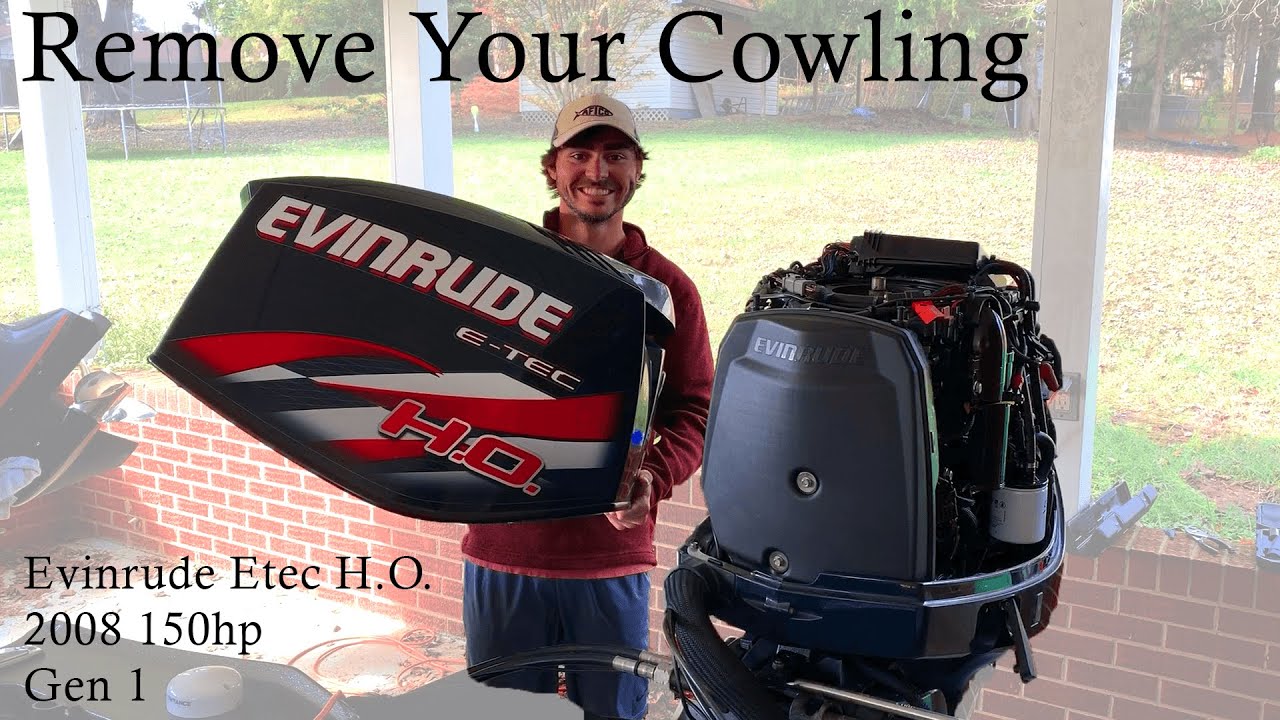 How to: Remove the Cowling on a 2008 Evinrude E-TEC 150