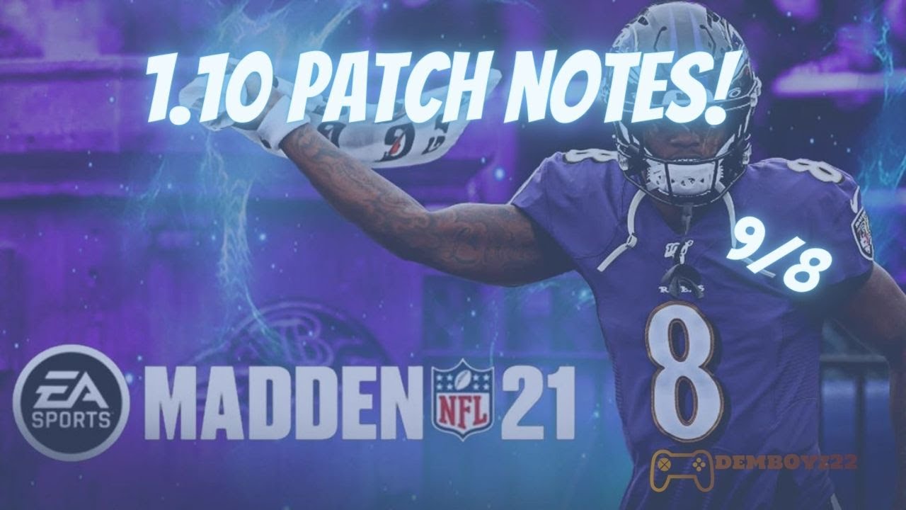 Madden 21 Patch 1.10 Notes