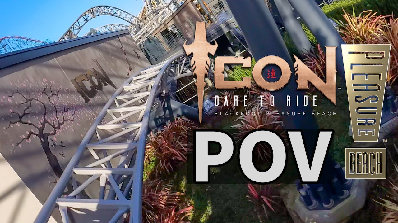 ICON - Dare to Ride | Front Row 4K POV | Blackpool Pleasure Beach