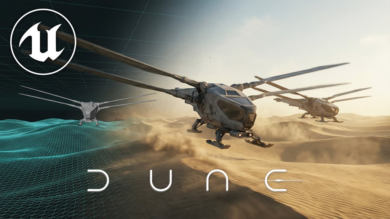 Учебное пособие по Unreal Engine 5: Ремейк &laquo;Дюны&raquo;, часть 1 (БЕСПЛАТНОЕ обучение)