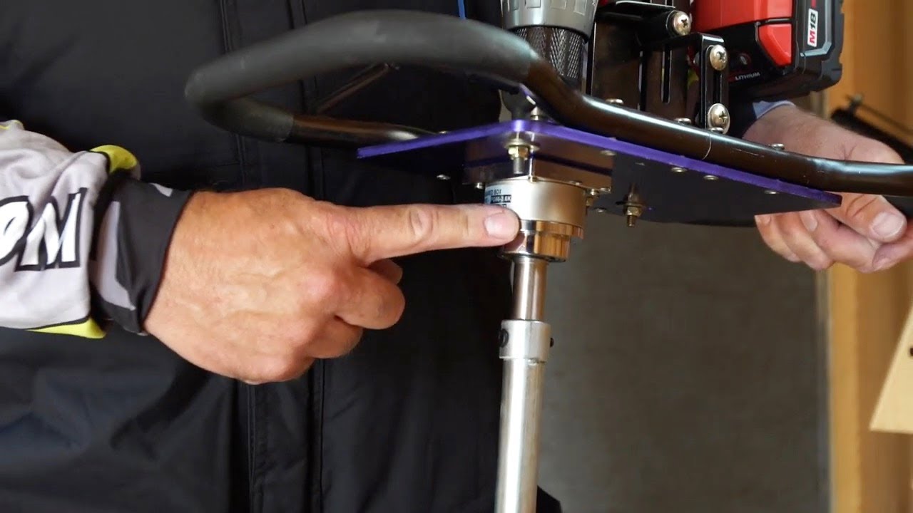 Шнековый конвейер Clam Power Drive Auger с приводом от Скотта Зиберта.