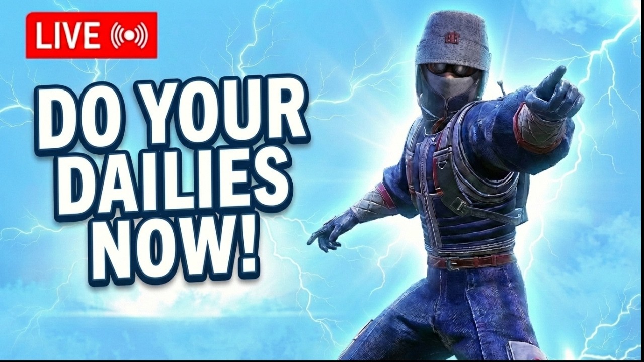 DO YOUR DAILIES NOW! | GURUFUSS on Twitch