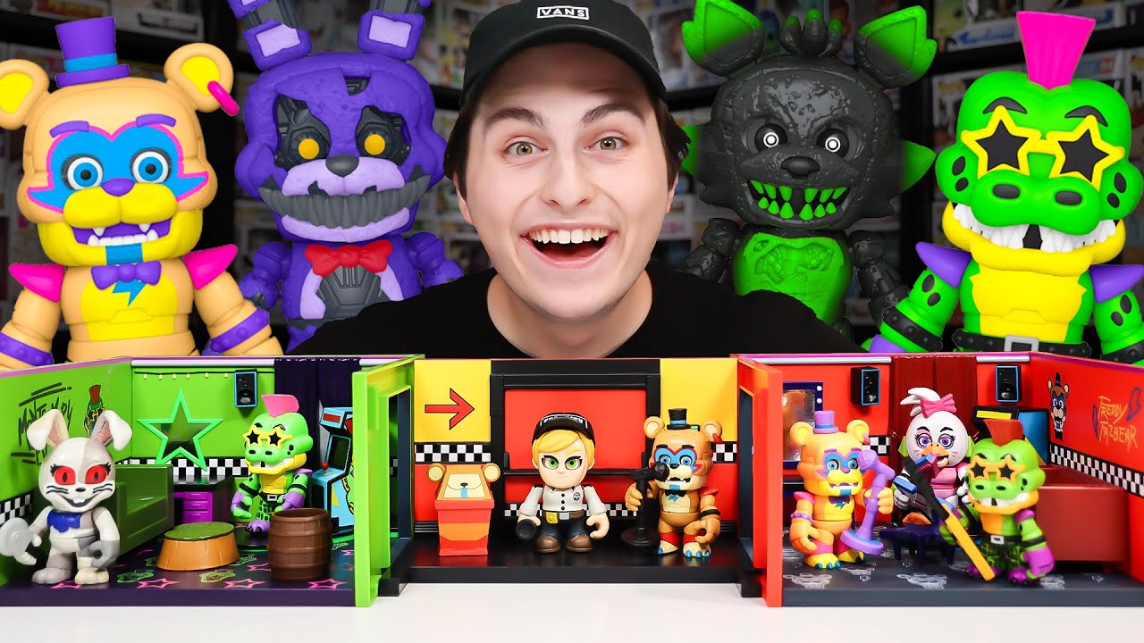 Я построил Мега Пиццаплекс FNAF из Funko Snaps!
