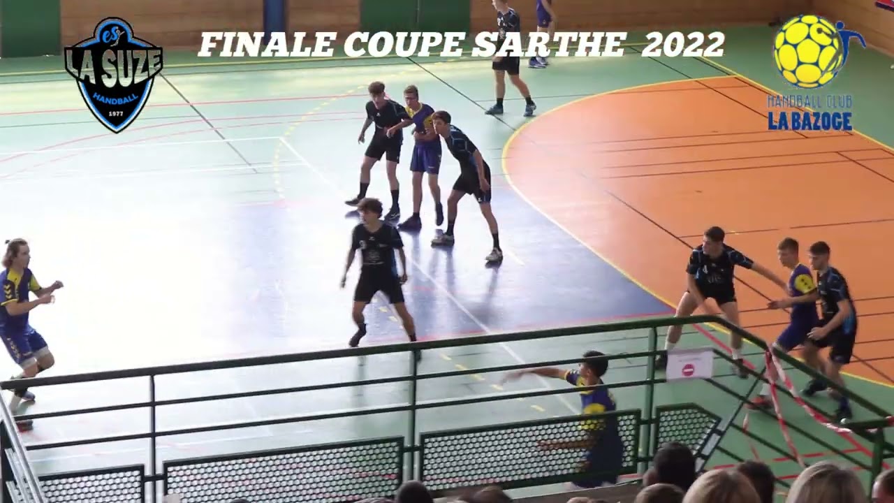 La Suze Handball REMPORTENT LA COUPE SARTHE 2022 !!