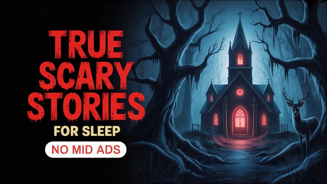 1 Hour of Scary Horror Stories | True Creepy Tales with Rain Sounds | Darkfall Lullabies”
