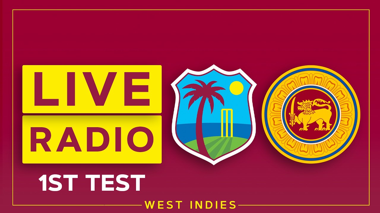 🔴 RADIO | West Indies v Sri Lanka | 1st Test Day 4
