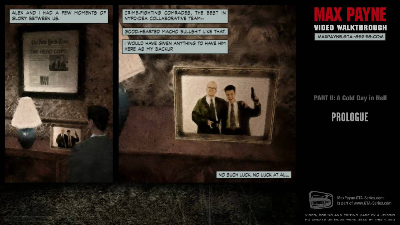 Max Payne - A Cold Day in Hell - Prologue (HD)
