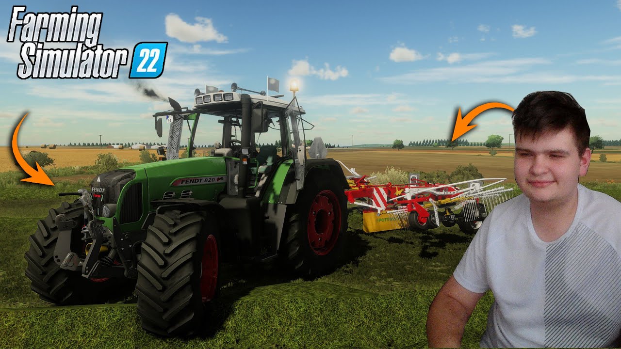 Zgrabianie Trawy!😍Fendt W Akcji🚜Sianokiszonka🤑Wschodni Rolnik #157 S2🌾
