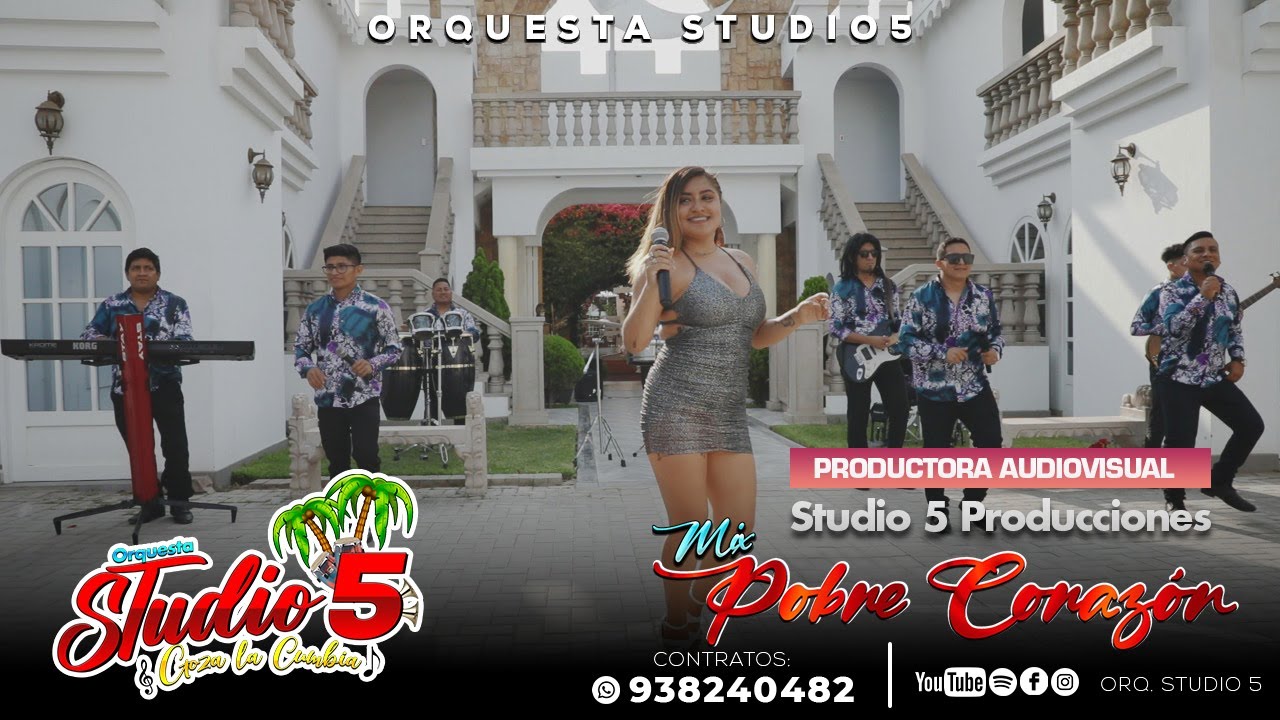 MIX POBRE CORAZON (D.R.) ORQUESTA STUDIO5 / PRIMICIA 2023
