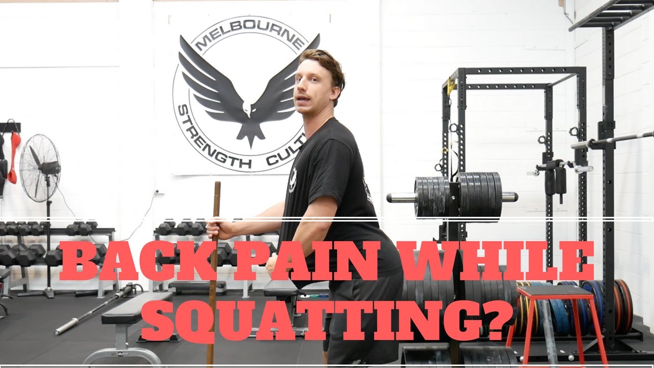Sitting Back in the Squat