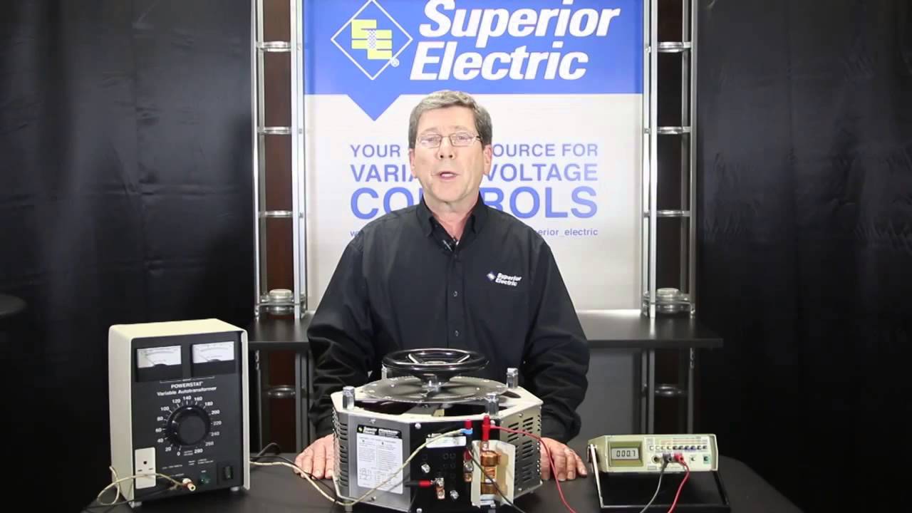 POWERSTAT &reg; Variable Transformer --One Transformer Many Voltages