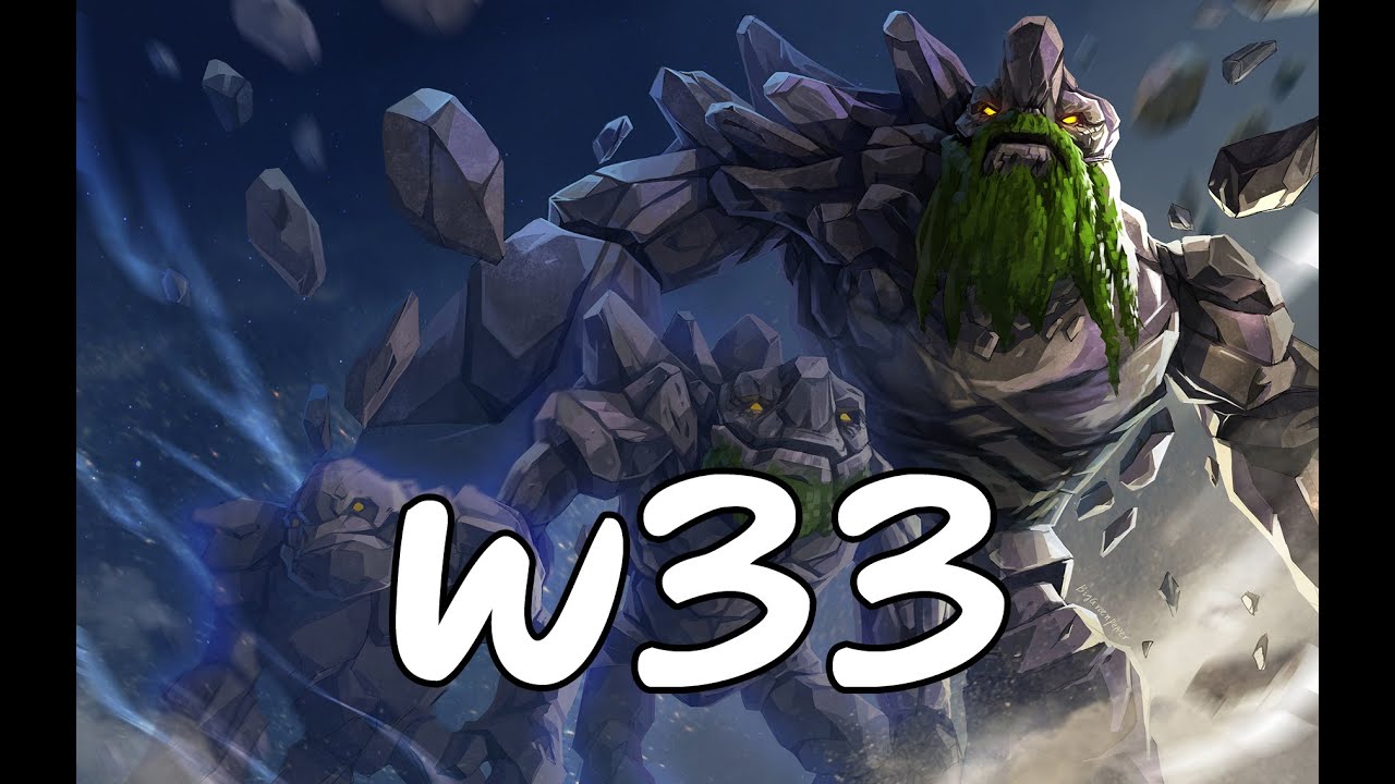 w33 Pro Tiny Gameplay - DotA2 RedArchon