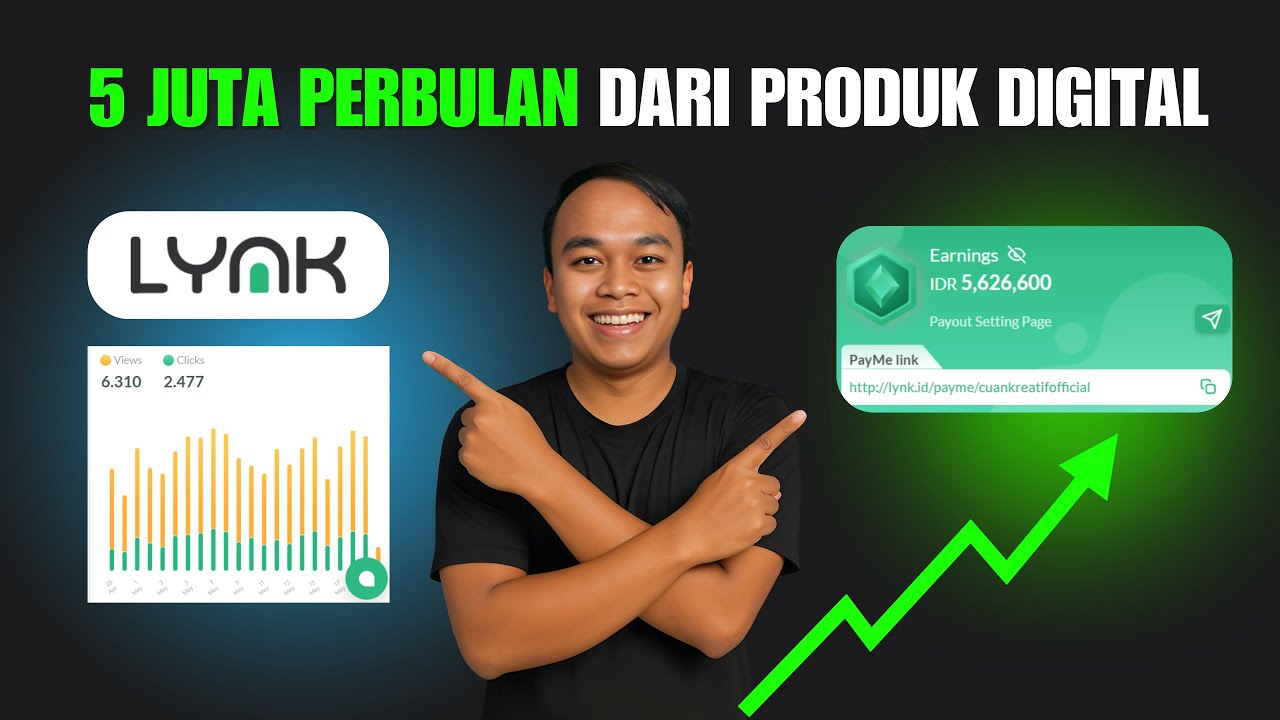5 Juta/Bulan Dari Jualan Produk Digital Di Lynk ID - Cara menjual produk digital dari nol