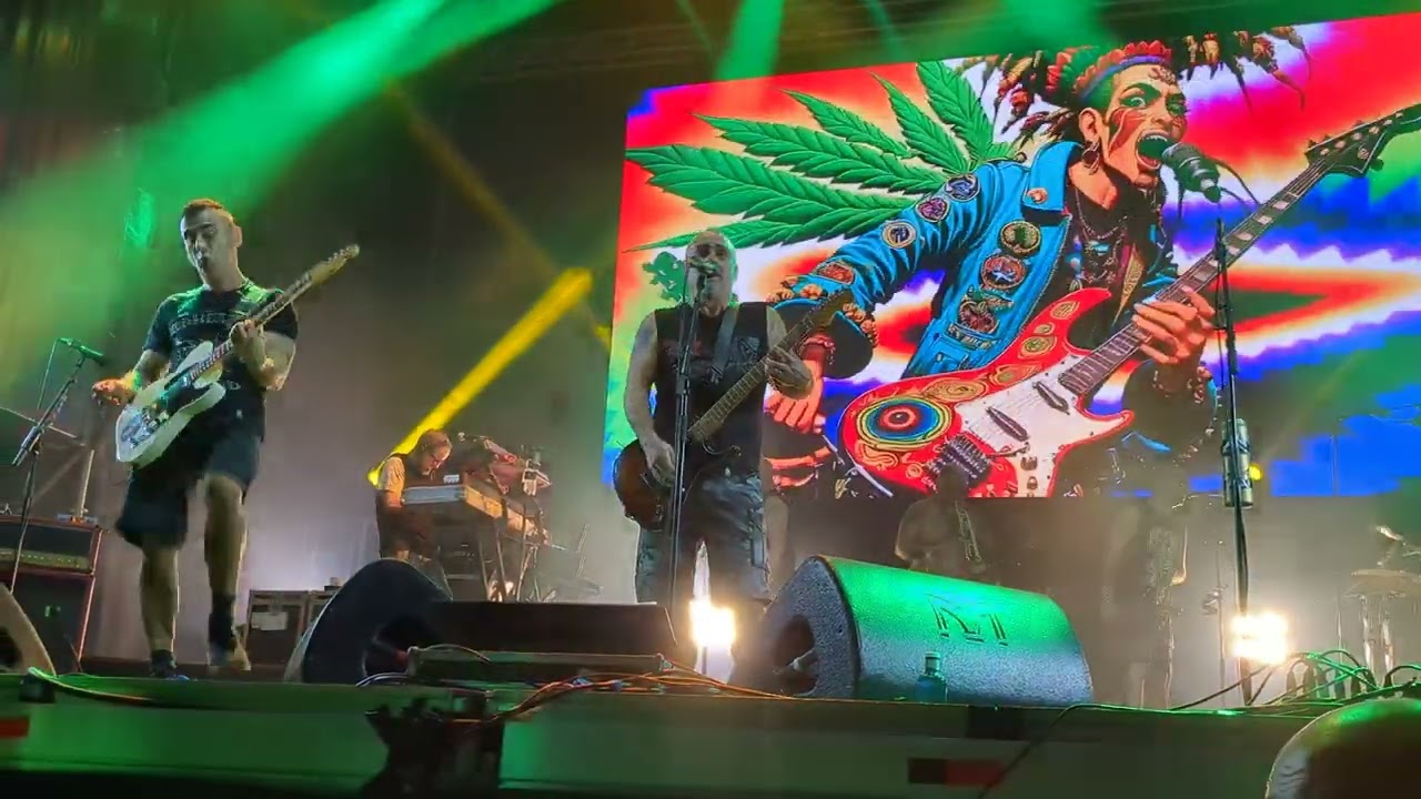 Ska-P - Cannabis ( Legalizaci&oacute;n ) - Directo en 4K - Revenidas 2023 - Vilaxo&aacute;n