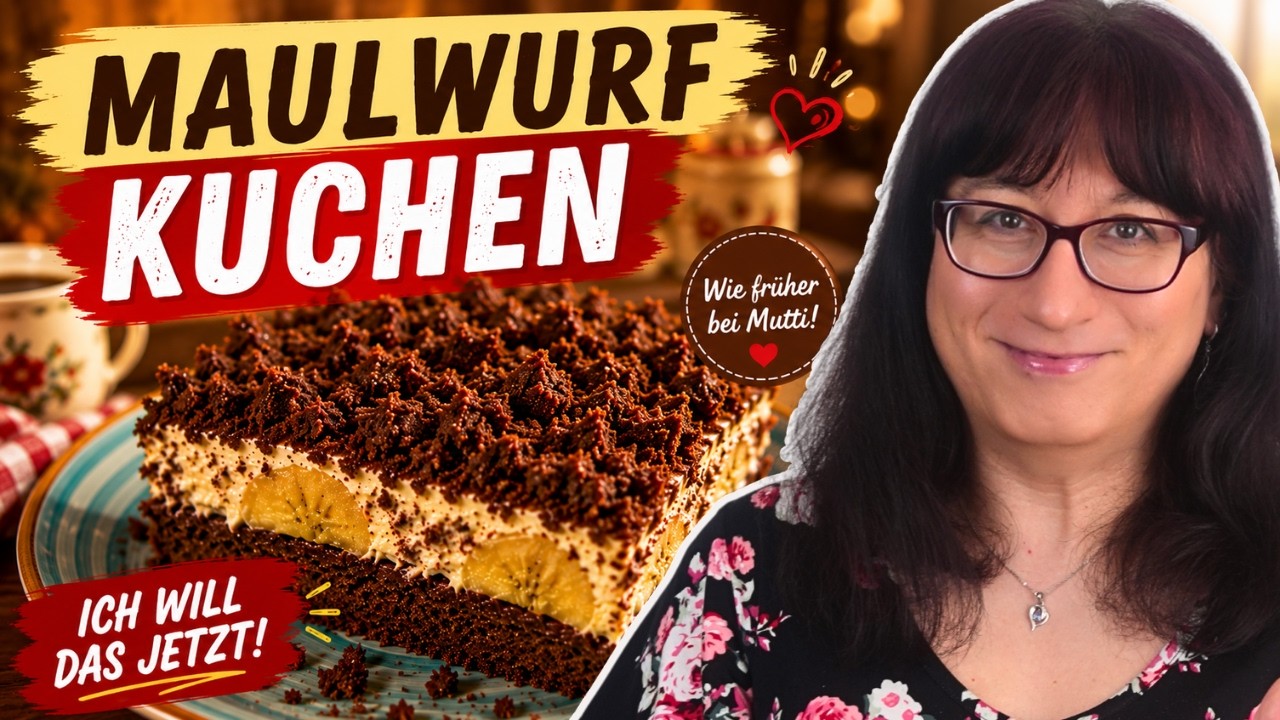 SO verführerisch kann Maulwurfkuchen sein!