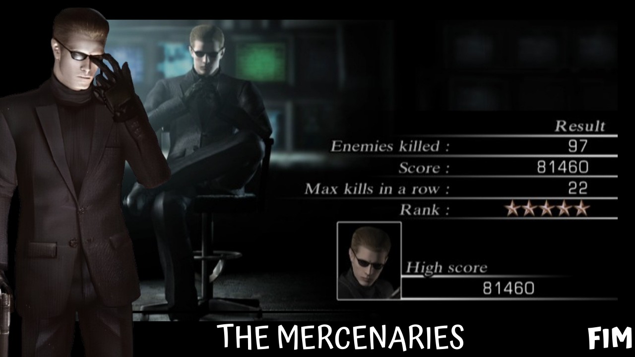 COMO EU CONSEGUI 80.000 NO QUARTO CENÁRIO COM O WESKER EM THE MERCENARIES - RESIDENT EVIL 4