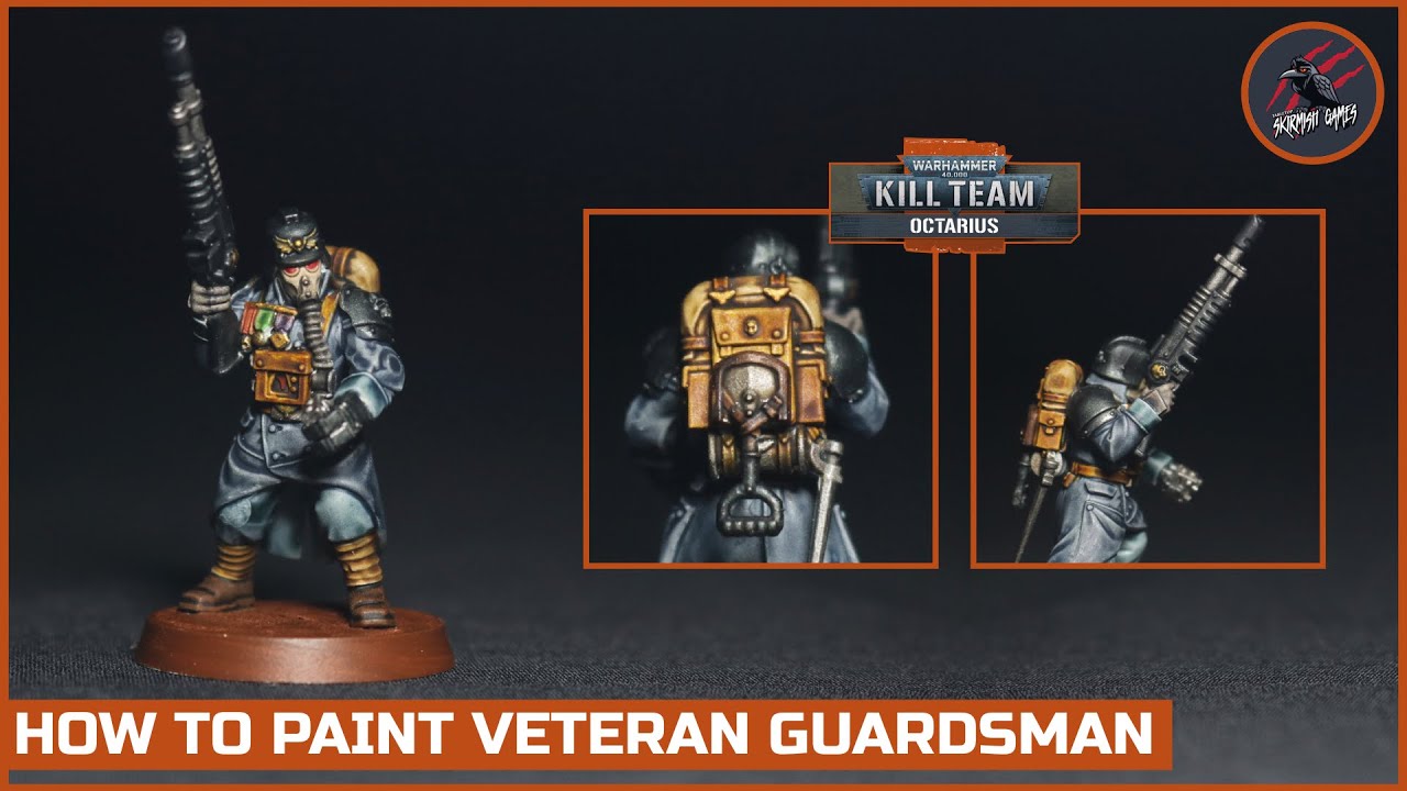 КАК ПОКРАСИТЬ DEATH KORP OF KRIEG — Быстрые и простые методы контраста — Kill Team Octarius Warha...
