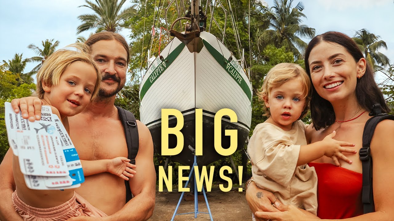Packing up our Boat! We’re going around the WORLD!?
