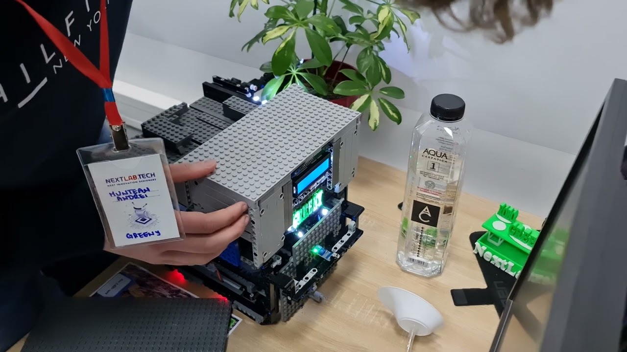 Finala Nextlab.tech. Andrei Muntean, câștigător premiul III: Am făcut un robot util pentru casă.