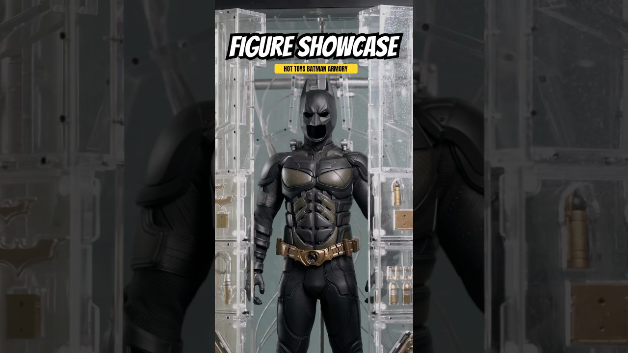 Figure Showcase: Hot Toys DC The Dark Knight Trilogy - Batman Armory #hottoys #batman