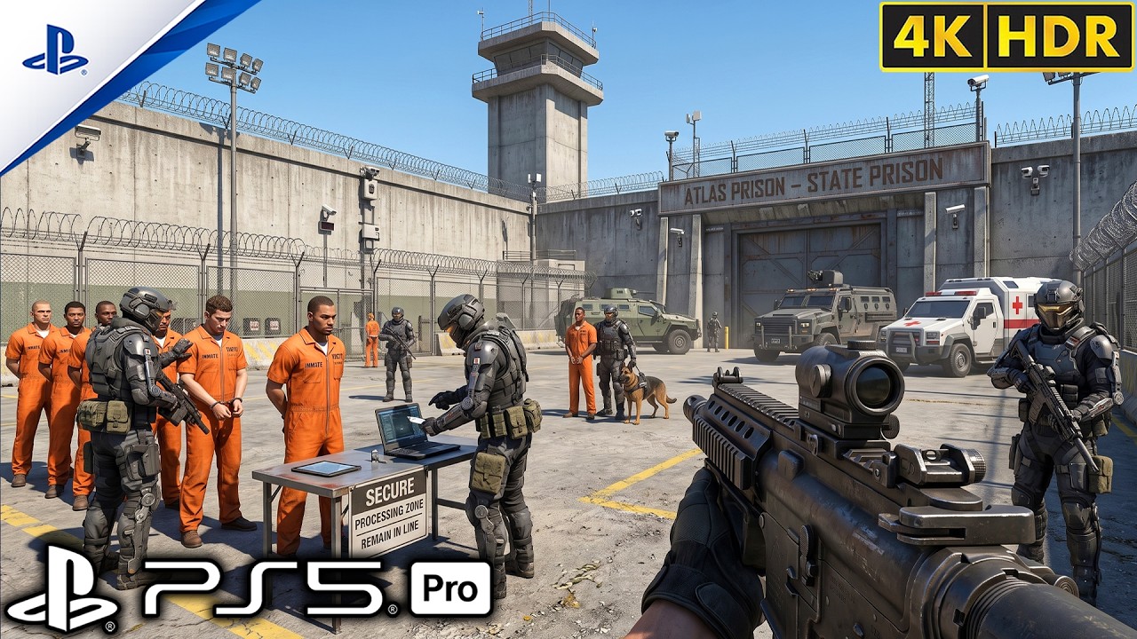(PS5) Смертельная война с роботами &mdash; Advanced Warfare | Ультрареалистичный геймплей [4K60FPS] Cal...
