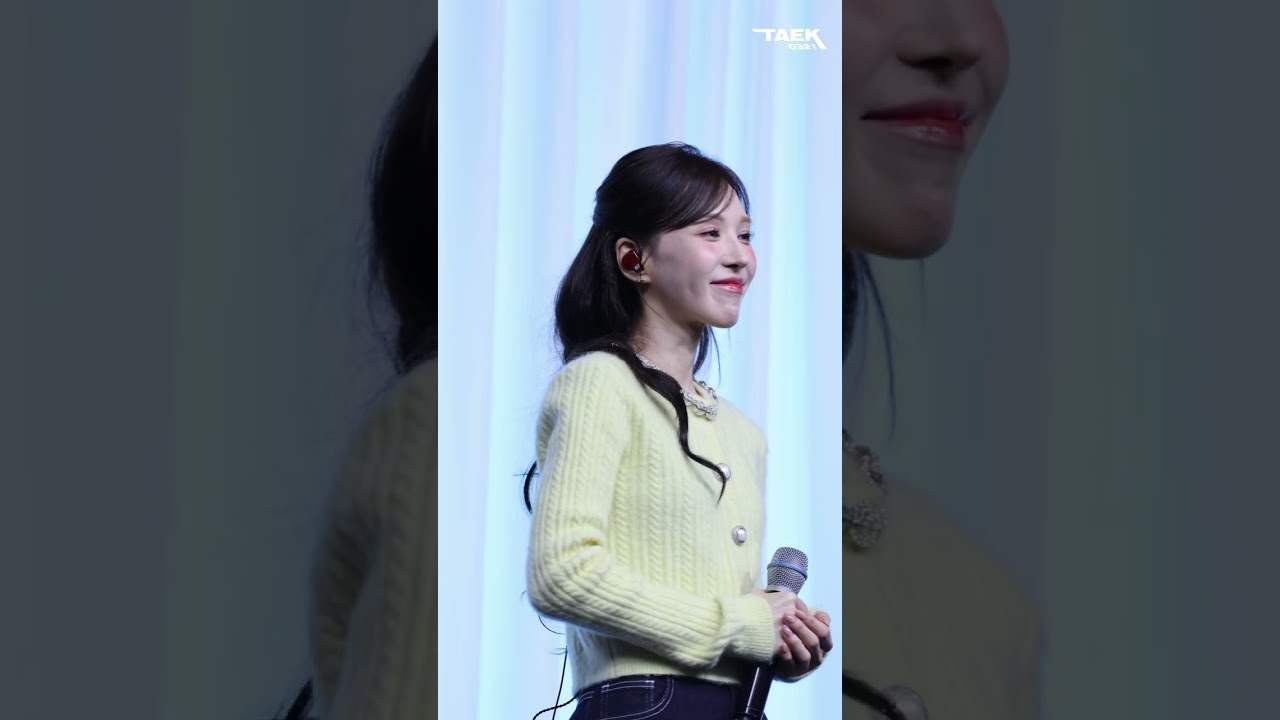 260205 SEOUL GALLERY MINI-CON [4K] When This Rain Stops 💯#웬디 #WENDY