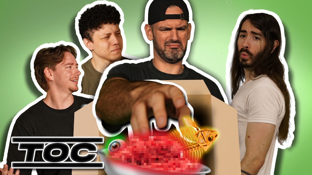 Blind Touch Mystery Box Challenge