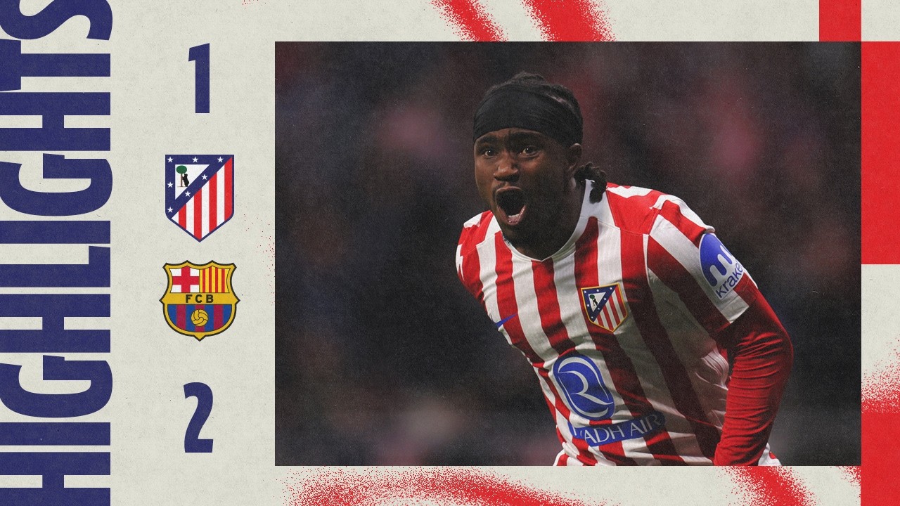 Atl&eacute;tico Madryt 1-2 FC Barcelona | ⚽ Lookmana | NAJWAŻNIEJSZE - 2025/26 UCL