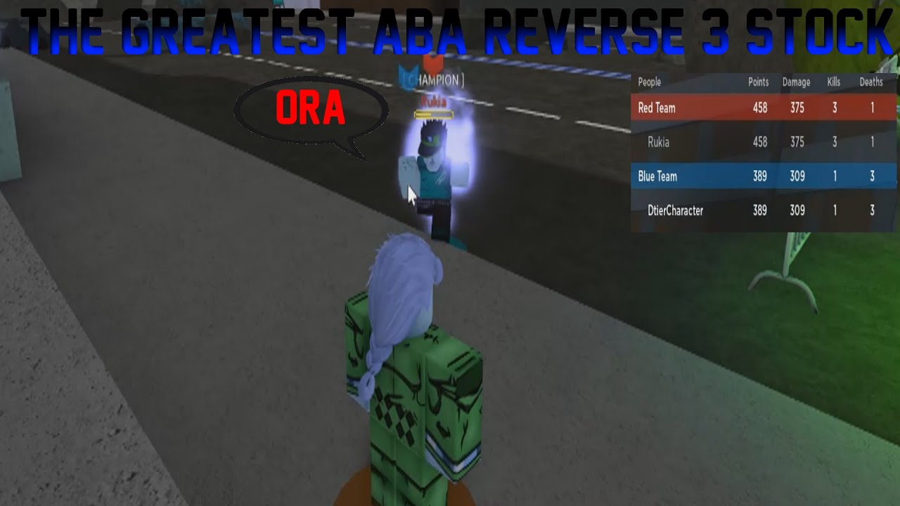 The greatest reverse 3 STOCK Against a counter pick | ABA