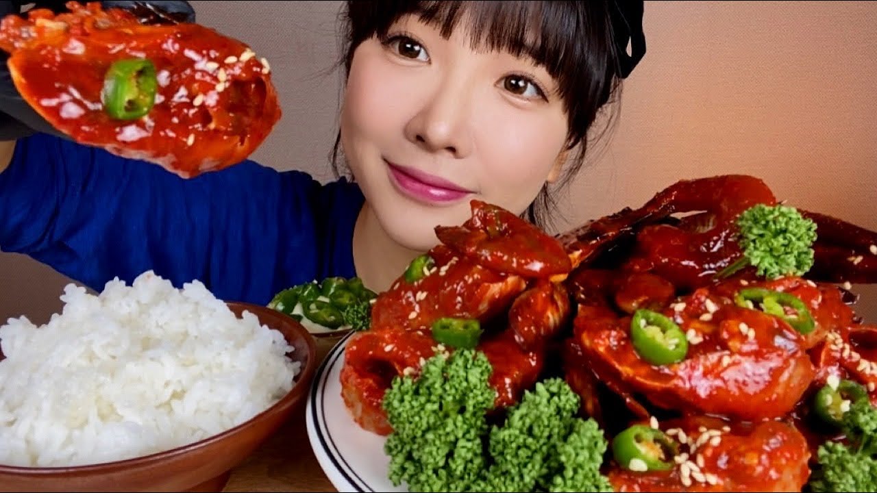 쫀득~한 양념게장과 밥한공기🍚