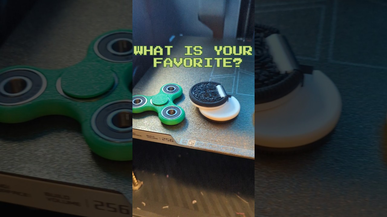 WHAT IS YOUR FAVORITE FIDGET? #memes #3dprinting #3d #fidget #iykyk #thingiverse #bambulab