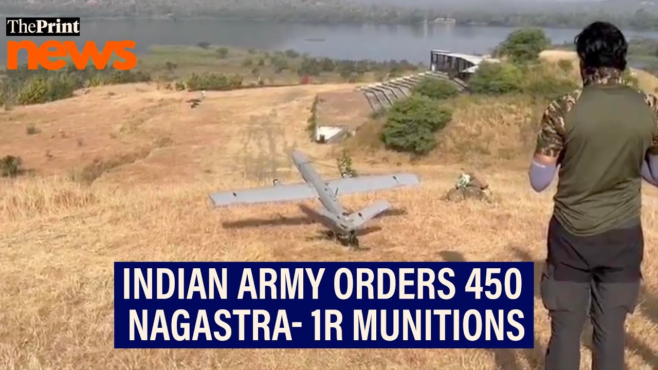 Indian Army orders 450 Nagastra-1R loitering munitions from Solar Defence
