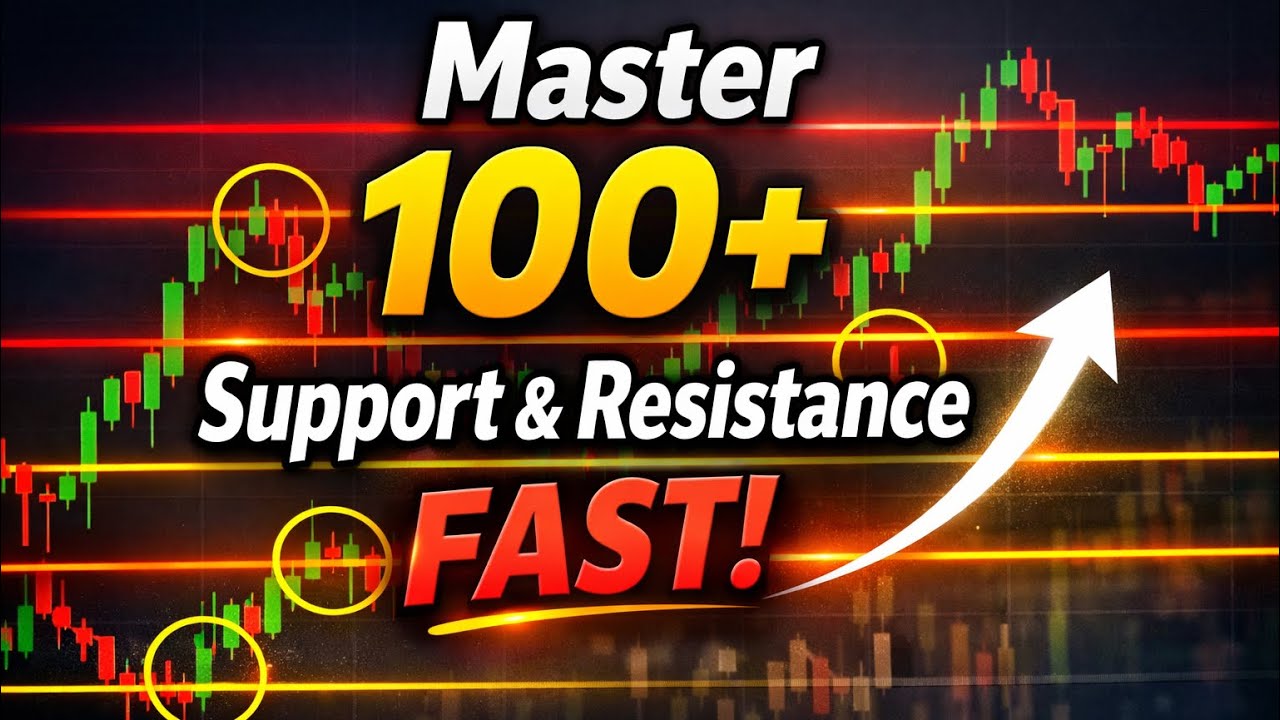 100+ Support & Resistance Levels Practiced LIVE | Chart Mastery Exercise
